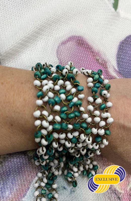 Бижутерия -бусы деревянные