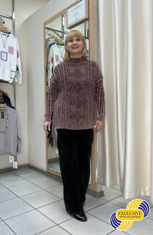 Джемпер вязаный Yuma