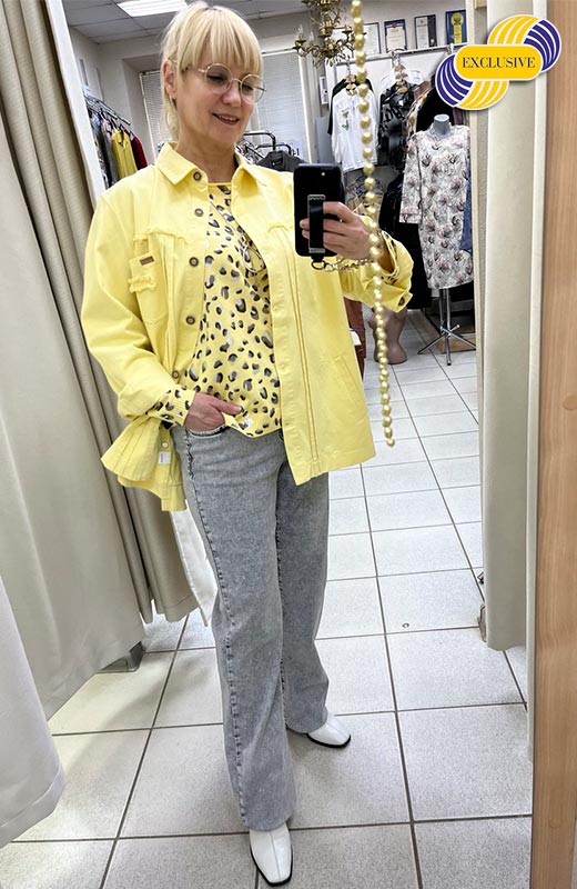 Пиджак джинсовка Immens