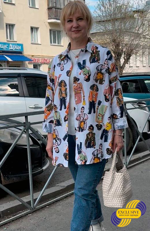 Рубашка хлопковая Sheparis